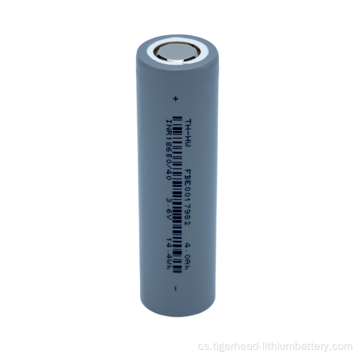 18650 2000mAh 3,7V válcová lithium-iontová baterie P3.0